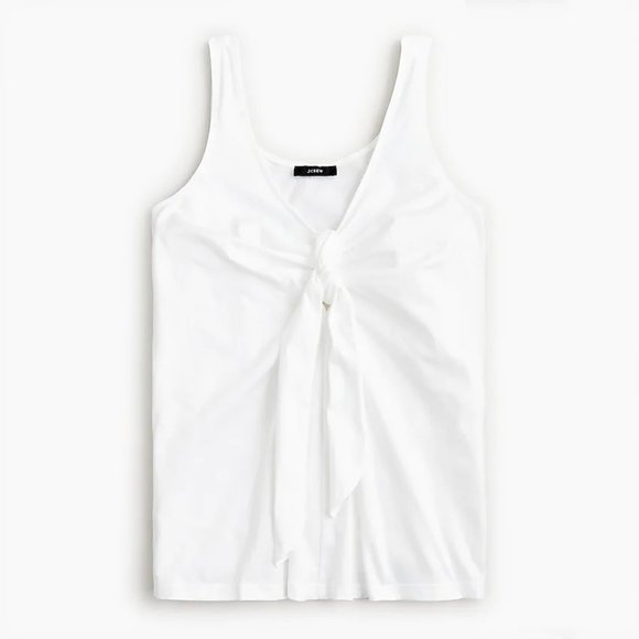 J Crew Tie-front Tank - Picture 1 of 3